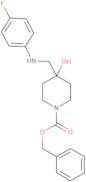 Benzyl 4-{[(4-fluorophenyl)amino]methyl}-4-hydroxypiperidine-1-carboxylate