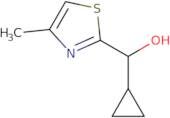 Cyclopropyl-(4-methyl-1,3-thiazol-2-yl)methanol