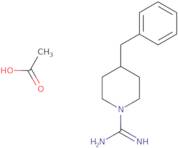 4-Benzylpiperidine-1-carboxamidine acetate