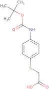 Boc-(4-aminophenylthio)acetic acid