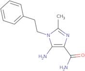 5-Amino-2-methyl-1-phenethyl-1H-imidazole-4-carboxylic acid amide