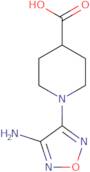 1-(4-Amino-1,2,5-oxadiazol-3-yl)piperidine-4-carboxylic acid