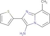 8-Methyl-2-(2-thienyl)imidazo[1,2-{A}]pyridin-3-amine