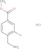 Methyl 4-(aminomethyl)-3-fluorobenzoate hydrochloride