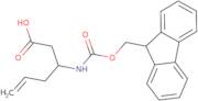 3-(((9H-Fluoren-9-ylmethoxy)carbonyl)amino)hex-5-enoic acid