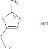 (2-Methyl-1,3-thiazol-5-yl)methanamine Hydrochloride