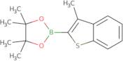 4,4,5,5-Tetramethyl-2-(3-methyl-1-benzothiophen-2-yl)-1,3,2-dioxaborolane