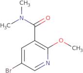 5-bromo-2-methoxy-N,N-dimethylpyridine-3-carboxamide