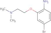 2-(2-(Dimethylamino)ethoxy)-4-bromobenzenamine