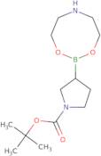 1-(tert-Butoxycarbonyl)pyrrolidine-3-boronic acid diethanolamine ester