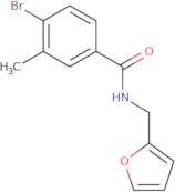 N-(furan-2-ylmethyl) 4-bromo-3-methylbenzamide