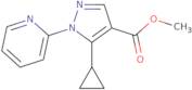 Methyl 5-cyclopropyl-1-(pyridin-2-yl)-1H-pyrazole-4-carboxylate