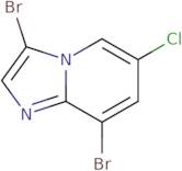 3,8-Dibromo-6-chloroimidazo[1,2-a]pyridine