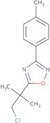 5-(1-Chloro-2-methylpropan-2-yl)-3-p-tolyl-1,2,4-oxadiazole