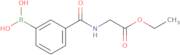 Ethyl (3-boronobenzoylamino)acetate