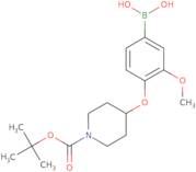 4-(1-BOC-piperidin-4-yloxy)-3-methoxyphenylboronic Acid