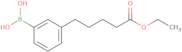 3-(4-Carboethoxybutyl)phenylboronic acid