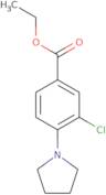 Ethyl 3-chloro-4-(pyrrolidin-1-yl)benzoate