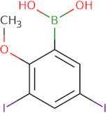 3,5-Diiodo-2-methoxyphenylboronic acid