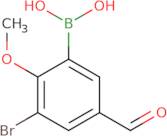 3-Bromo-5-formyl-2-methoxyphenylboronic acid