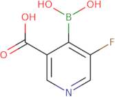 3-Carboxy-5-fluoropyridine-4-boronic acid