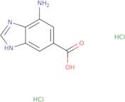4-Amino-1H-benzimidazole-6-carboxylic acid dihydrochloride