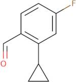 2-Cyclopropyl-4-fluorobenzaldehyde