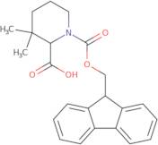 1-{[(9H-Fluoren-9-yl)methoxy]carbonyl}-3,3-dimethylpiperidine-2-carboxylic acid