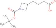 4-{1-[(tert-Butoxy)carbonyl]azetidin-3-yl}butanoic acid