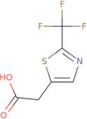 2-[2-(Trifluoromethyl)-1,3-thiazol-5-yl]acetic acid