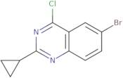 6-Bromo-4-chloro-2-cyclopropylquinazoline