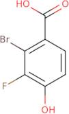 2-Bromo-3-fluoro-4-hydroxybenzoic acid