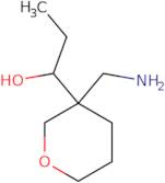 1-[3-(Aminomethyl)oxan-3-yl]propan-1-ol