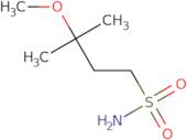 3-Methoxy-3-methylbutane-1-sulfonamide