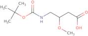 4-{[(tert-Butoxy)carbonyl]amino}-3-methoxybutanoic acid