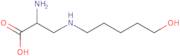 2-Amino-3-[(5-hydroxypentyl)amino]propanoic acid