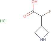 2-(Azetidin-3-yl)-2-fluoroacetic acid hydrochloride