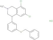 (S)-4-(3-(Benzylthio)phenyl)-6,8-dichloro-2-methyl-1,2,3,4-tetrahydroisoquinoline hydrochloride