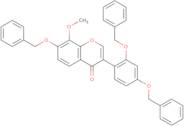 7,2',4'-Tribenzyloxy-8-methoxyisoflavone