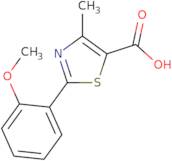 4-Methyl-2-(2-methoxyphenyl)thiazole-5-carboxylic acid