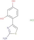 4-(2-Amino-1,3-thiazol-4-yl)benzene-1,3-diolhydrochloride