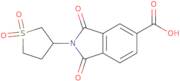 2-(1,1-Dioxo-1-thiolan-3-yl)-1,3-dioxo-2,3-dihydro-1H-isoindole-5-carboxylic acid