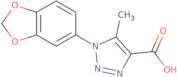 1-(1,3-Benzodioxol-5-yl)-5-methyl-1H-1,2,3-triazole-4-carboxylic acid