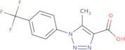 5-Methyl-1-[4-(trifluoromethyl)phenyl]-1H-1,2,3-triazole-4-carboxylic acid