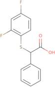 2-[(2,4-Difluorophenyl)sulfanyl]-2-phenylacetic acid