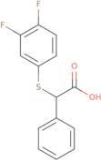 2-[(3,4-Difluorophenyl)sulfanyl]-2-phenylacetic acid