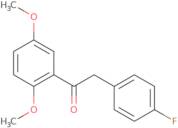 1-(2,5-Dimethoxyphenyl)-2-(4-fluorophenyl)ethanone