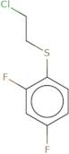 1-[(2-Chloroethyl)sulfanyl]-2,4-difluorobenzene