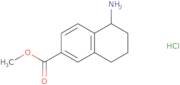 Methyl 5-amino-5,6,7,8-tetrahydronaphthalene-2-carboxylate hydrochloride