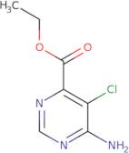 Ethyl 6-amino-5-chloropyrimidine-4-carboxylate